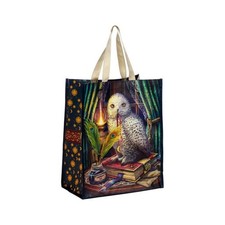GUARDIAN OF SPELLS OWL  REUSEABLE SHOPPING  BAG,  LOOKS AMAZING