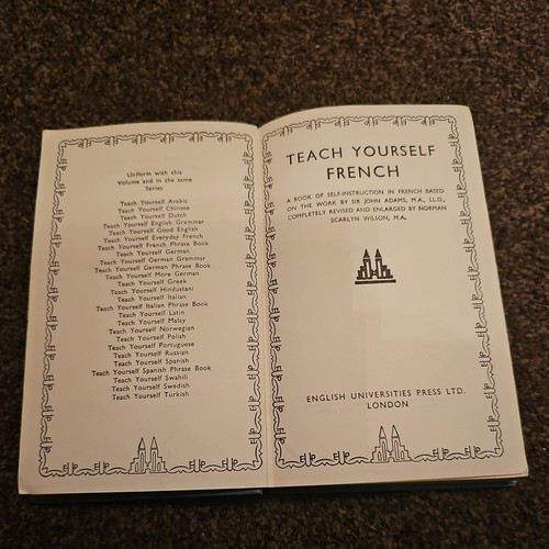Teach yourself french - yourself,