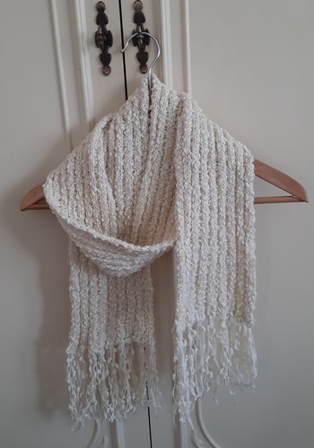 Ladies wooly scarf with - ladies,