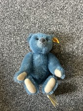 Steiff elliot blue - blue, mohair