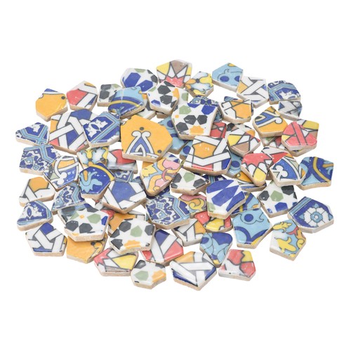 Irregular ceramic mosaic - irregular,