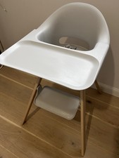 Stoke Clikk High Chair with Harness and Removable Tray - Cloud Grey