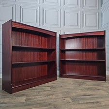 Pair Vintage Bookcases -