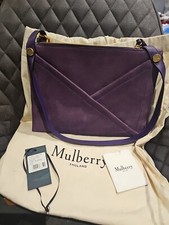 Mulberry Purple Clutch Bag