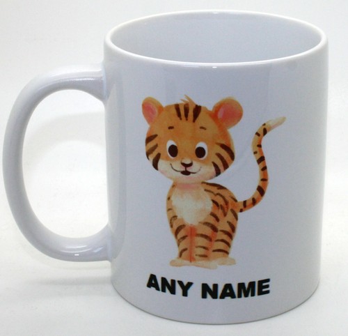 Personalised tiger mug - , mug,