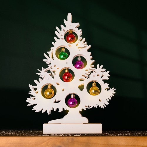 Christmas tree wooden - christmas,