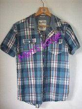 Mens Size Large Blue & White Shirt short Sleeved TOKYO TIGERS