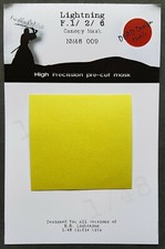 Lightning 6 canopy mask - lightning, f.1/2/6