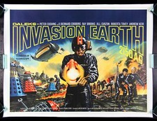 Daleks Invasion of Earth 35mm Film Cell strip very Rare var_e
