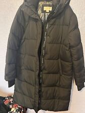 Ladies Michael Kors Black Puffer Coat Size XL