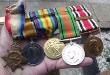 WW1 1914/15 STAR, WW2 DEF, SPECIAL CONST. MEDAL GROUP, PTE. DOUGH. R. WEST. KENT