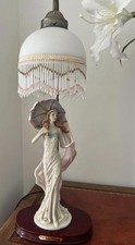 Victorian Lady Table Lamp On