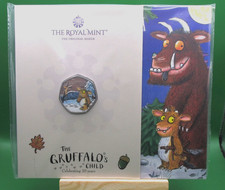 2024 The Gruffalo's Child Colour 50p Fifty Pence Coin BU Royal Mint Pack