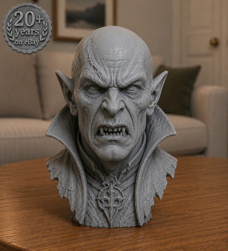 Gothic monster head bust - head,