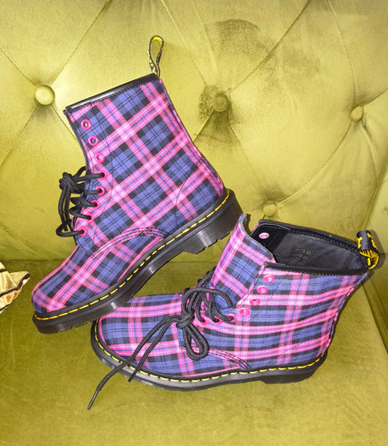 Doc martens 1460 tartan - martens, plaid
