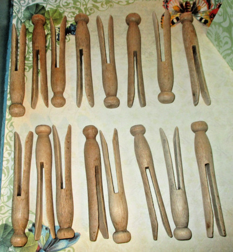Lot vintage wooden - lot, of