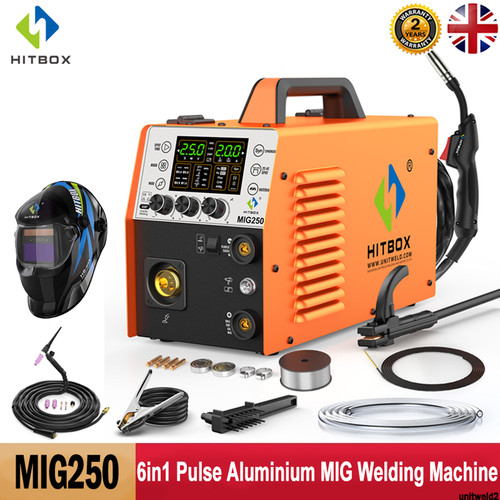Hitbox 6in1 aluminium - aluminium, mig