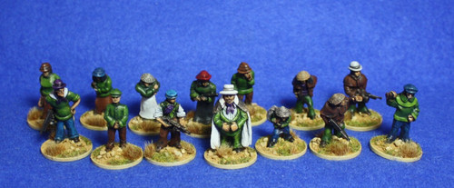 Painted tong gangsters and - gangsters,