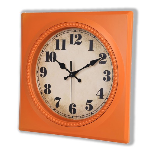 Vintage wall clock 1950s - vintage,