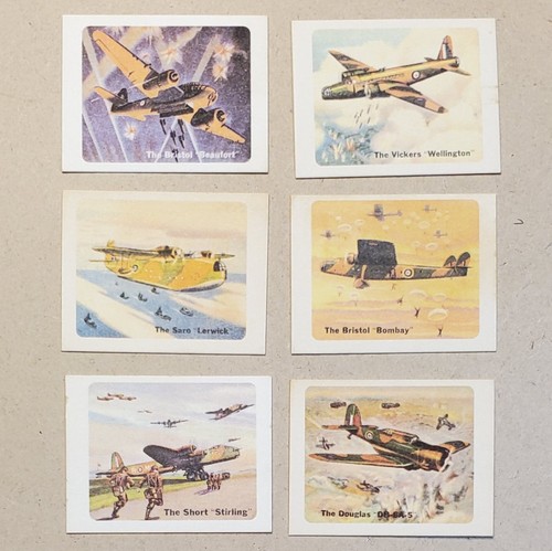 Mini world aircraft cards - aircraft,