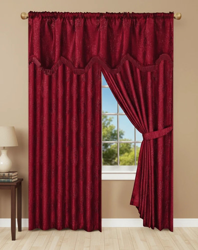 Luxury jacquard pencil pleat - luxury,