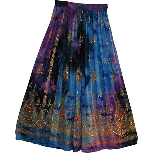 Blue multi dye yoga - dye, trend