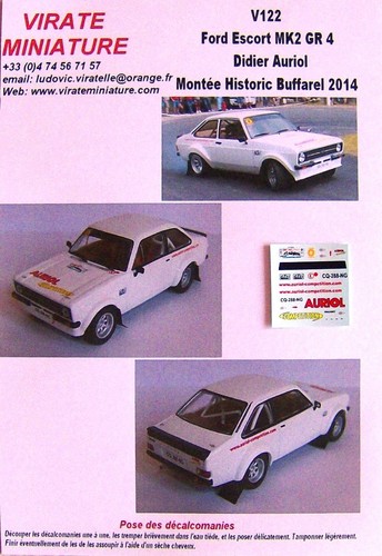 V122 ford escort mk2 gr4 - mk2,