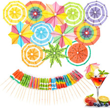 50 PACK Drink Umbrellas -