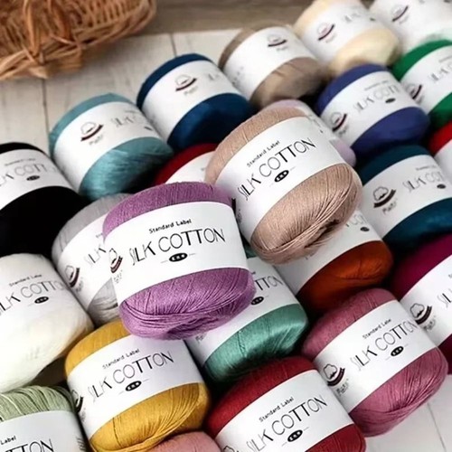 50g silk lace cotton - 50g/pc,