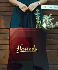 Harrods Inspired Red With Gold