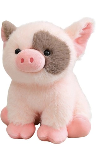 Soft pig plush toy 20cm - toy,