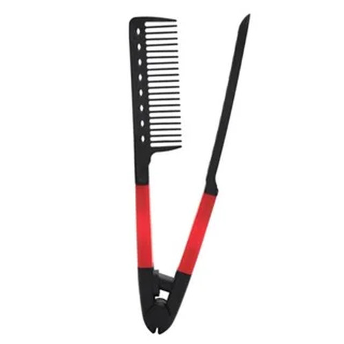 Shape hair straightening - v,