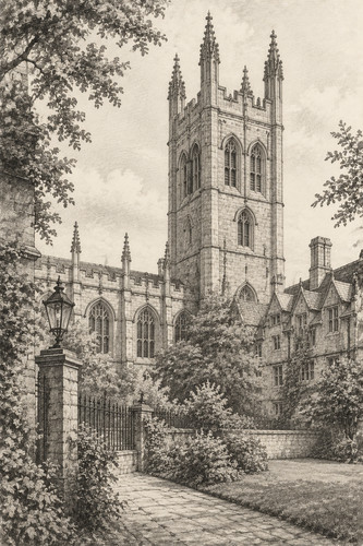 Oxford new college tower - oxford,