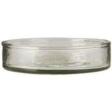 Glass Candle Plate, Round