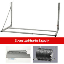 Car Tyre Rack Wall Mounted Garage Spare Wheel Storage Holder Adjustable 300lbs