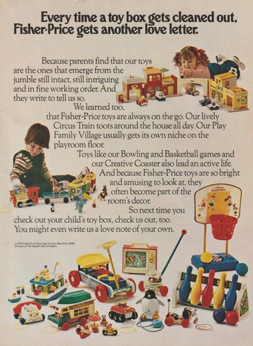 1974 fisher price toys - 1974, fisher-price