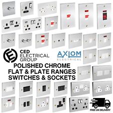 CED Chrome Switches & Sockets