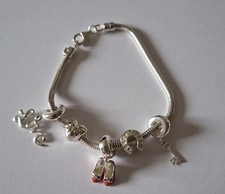 TRUTH Silver Charm Bracelet