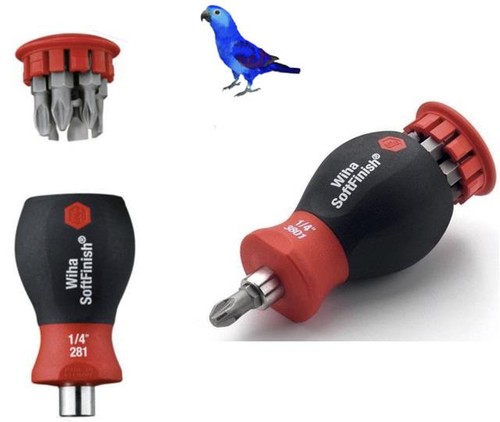 Wiha stubby magnetic bit - magnetic,