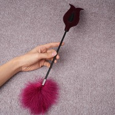 Spanking Feather Whip Paddle