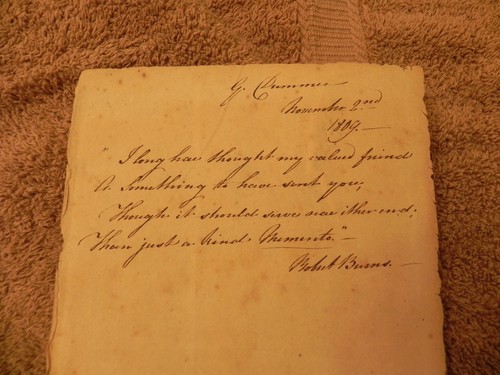 Rare note written robert - written, a