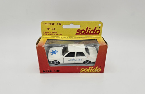 Solido peugeot 505 - 1:43, saloon