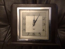 Vintage Electric Plastic/Bakelite Smith Sectric Mantle Clock for Restoration