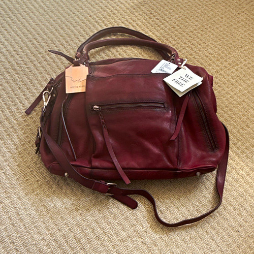 Free people burgundy leather - free,