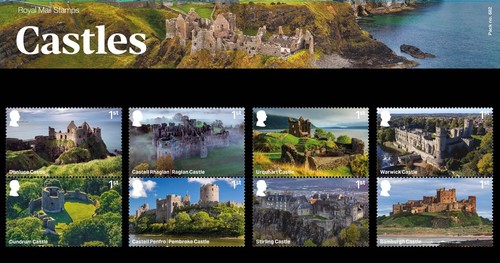 2026 castles stamp - gb,