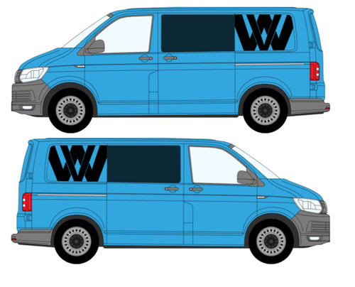 Rear decal panel graphics - panel,