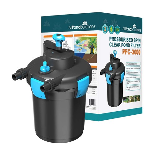 Pressurised koi fish pond - pressurised,