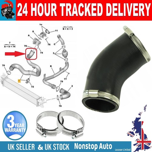 Turbo intercooler small - turbo, hose