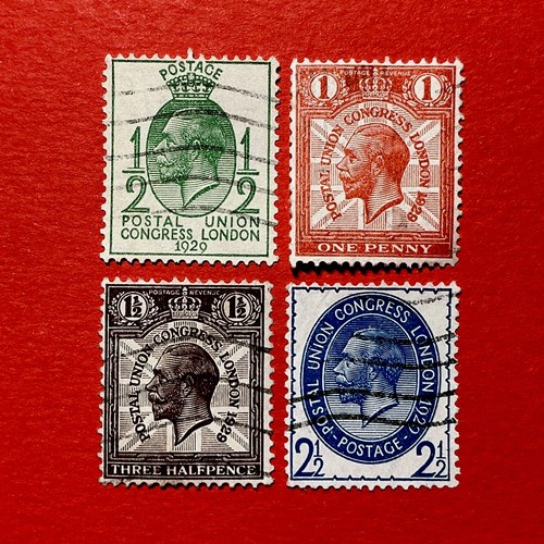 Stamps 1929 kgv - gb, ninth