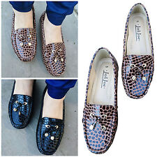 Womens Ladies Patent Leather